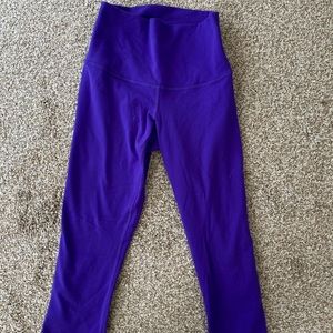 Lululemon Wonder Under Crop Leggings